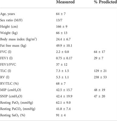 The effect of a pressure ventilatory support on quadriceps endurance is maintained after exercise training in severe COPD patients. A longitudinal randomized, cross over study